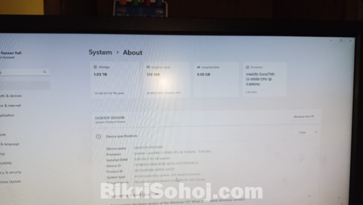 intel i3, windows 11